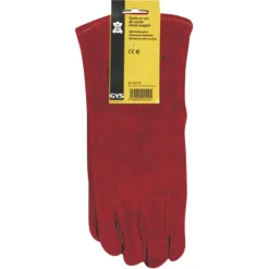 Gys Lashandschoenen Leer Rood