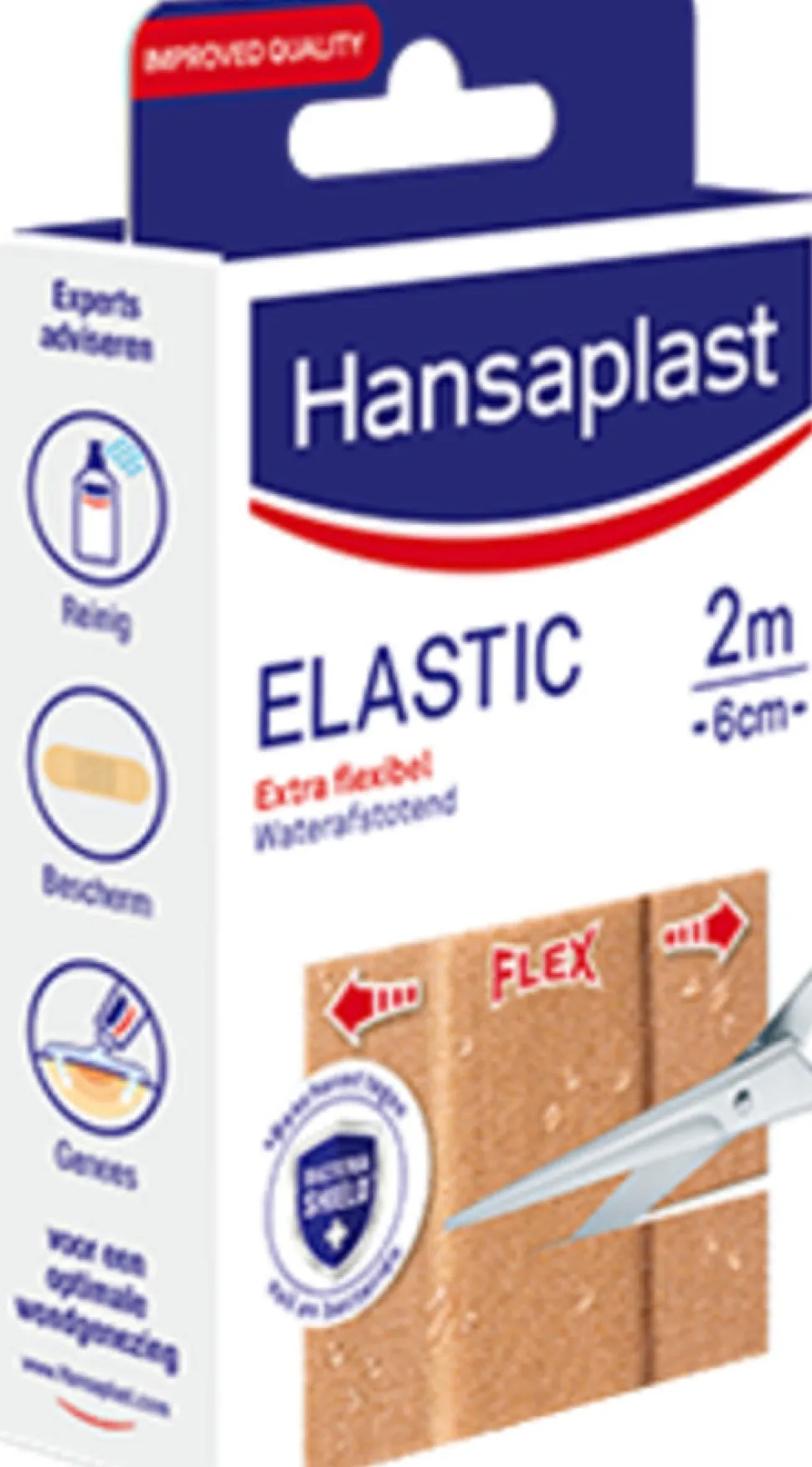 Hansaplast Pleister Elastisch 6cm x 2m
