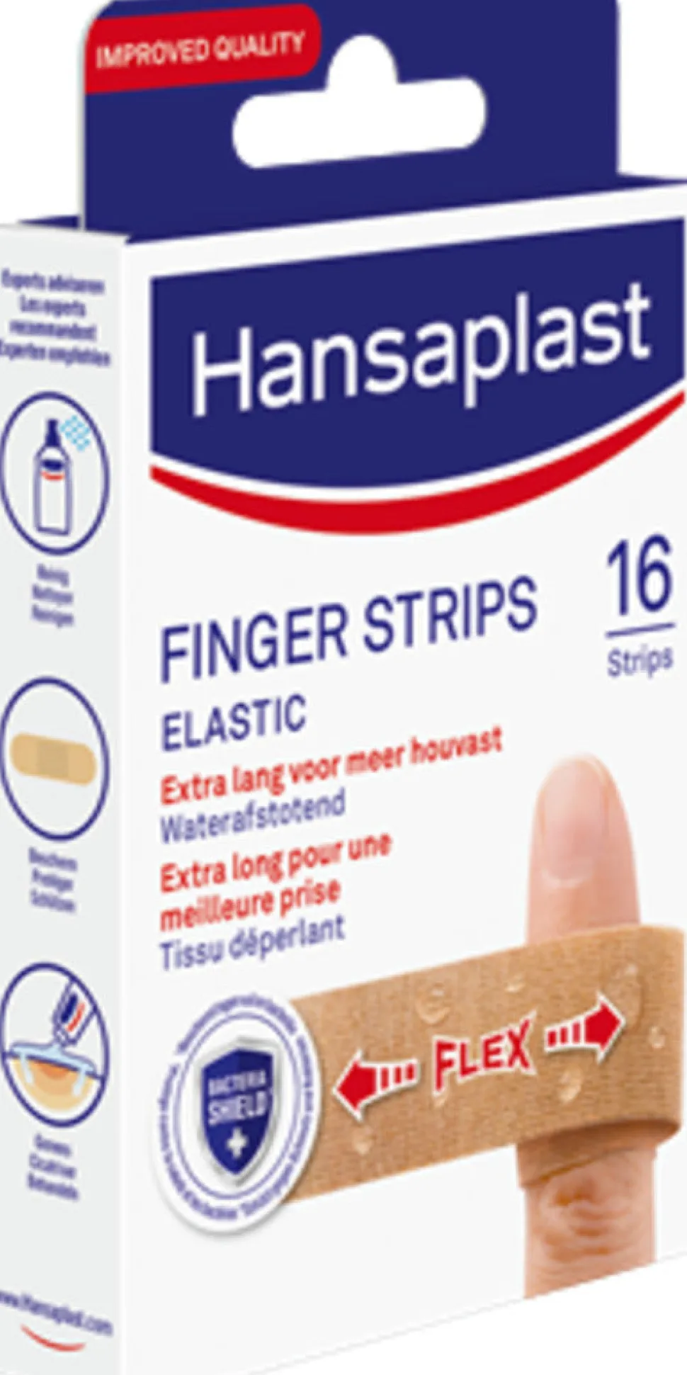 Hansaplast Pleister Vingerstrips 16st