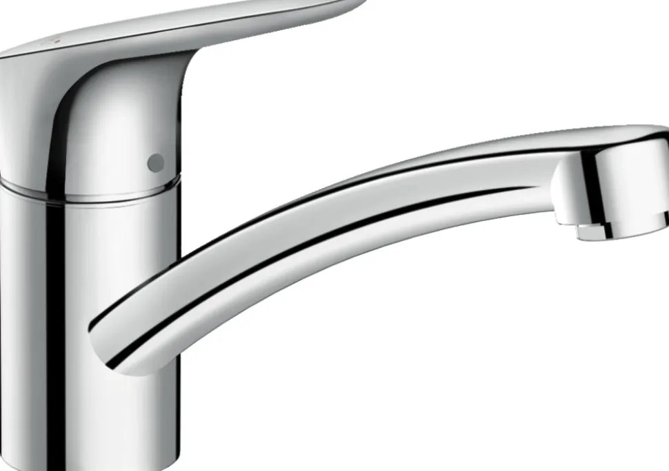 Hansgrohe Keukenmengkraan 120 laag chroom 1-greeps