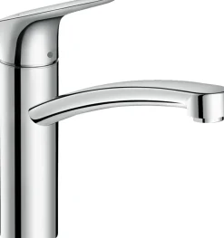 Hansgrohe Keukenmengkraan middelhoog chroom 1-greeps