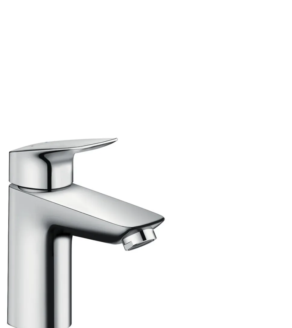 Hansgrohe Logis 100 Wastafelmengkraan chroom laag 1-greeps