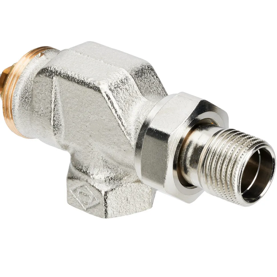 Heimeier Auto Inregelbare Radiatorkraan 1/2” Haaks Verkeerd