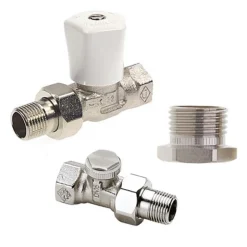 Heimeier Radiatoraansluitset Recht 1/2"