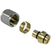 Henco Adapter voor knelfitting 16x15 mm, 2 stuks
