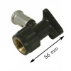Henco gas pers Muurplaat 20x3/4''