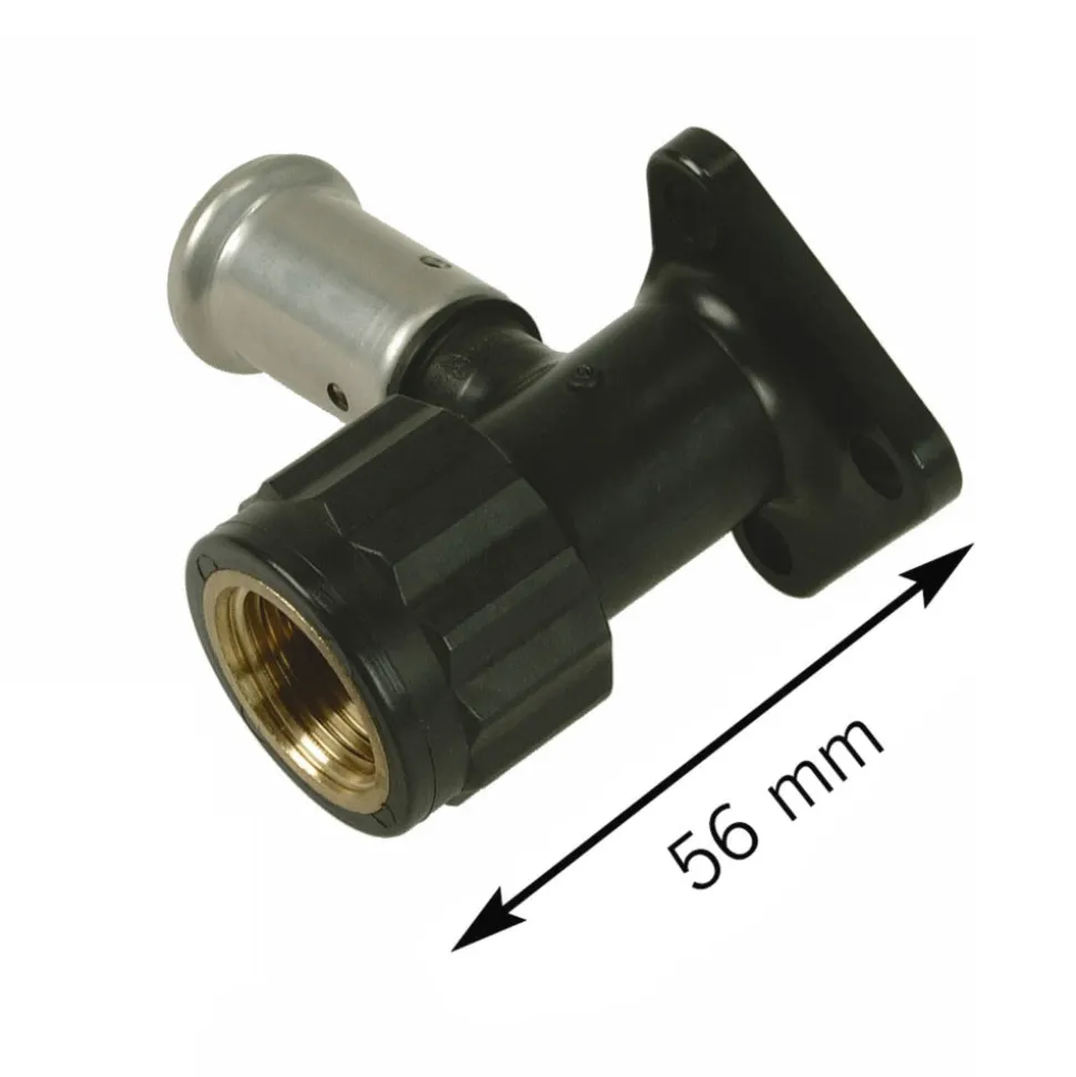 Henco gas pers Muurplaat 20x3/4''