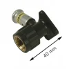 Henco gas pers Muurplaat 16x1/2'' + plug