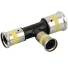 Henco gas pers T-stuk 20x16x16 mm