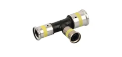 Henco gas pers T-stuk 20x16x16 mm