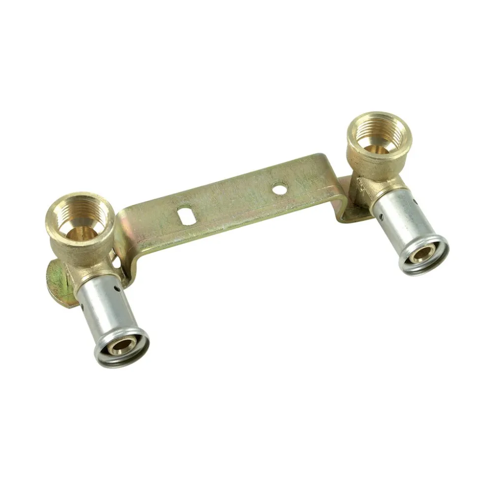 Henco pers dubbele Muurplaat 16x1/2x16 mm