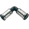 Henco pers Knie 16x16mm kunststof, 2 stuks