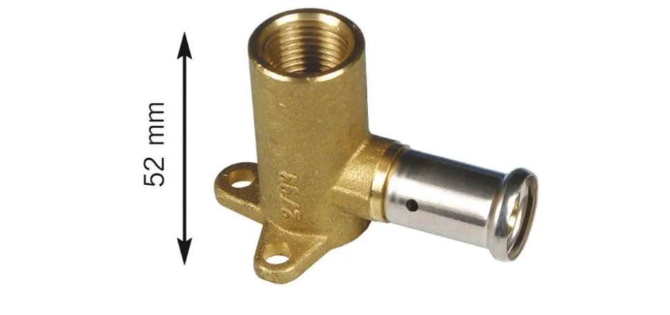 Henco pers Muurplaat 16x1/2''