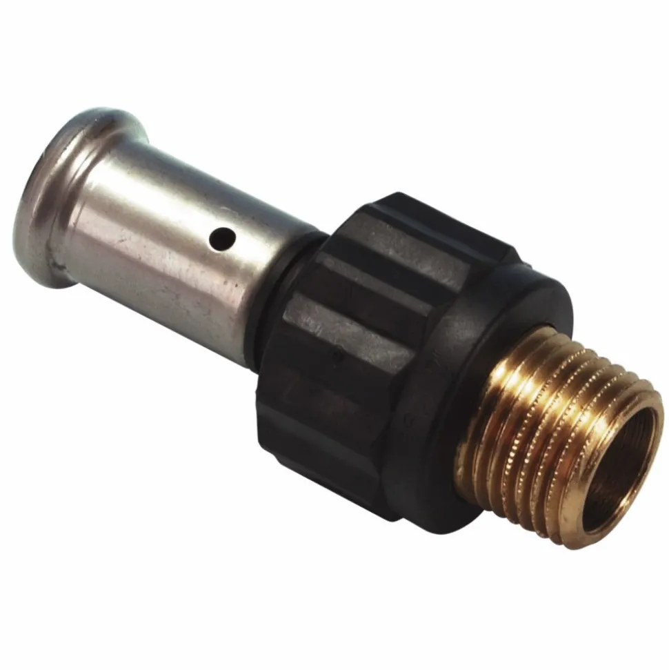 Henco Pers Punstuk 1/2'' Buitendraad 2st