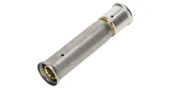 Henco pers reparatie Koppeling recht 16x16 mm