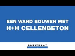 H+H Cellenbeton Lijmblok 200x600x150mm Tolerantie 0,4mm