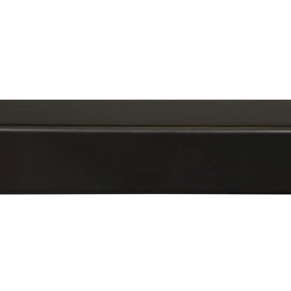 Hoeklat Grenen Zwart Gelakt 34x34x2700mm FSC Mix 70%
