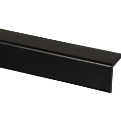 Hoeklat Grenen Zwart Gelakt 34x34x2700mm FSC Mix 70%
