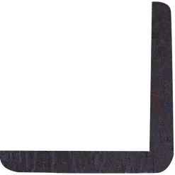 Hoeklat Grenen Zwart Gelakt 34x34x2700mm FSC Mix 70%