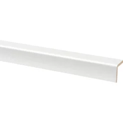 Hoeklat MDF Folie Zelfklevend Wit 70% PEFC