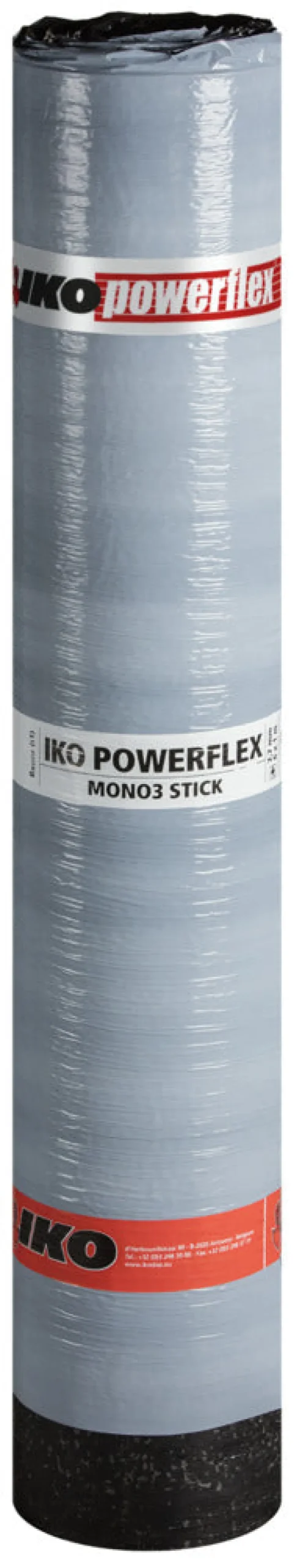 IKO Powerflex SBS Bitumen Toplaag Mono3 Stick Gewapend Randwerk 1x6m