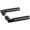 Impresso Aston Deurkruk Modulair Aluminium Zwart 2stuks