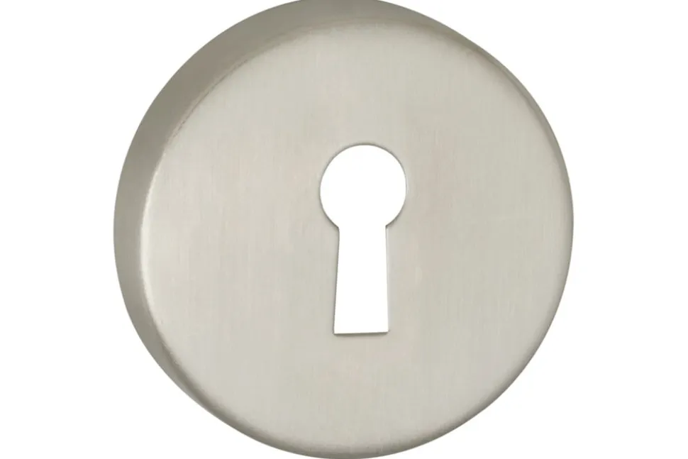 Impresso Rozet Rond Verdekt Modulair Sleutelgat 56mm RVS 2stuks