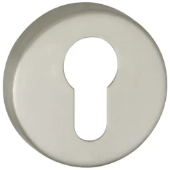 Impresso Rozet Rond Verdekt Modulair RVS Sleutel  2stuks