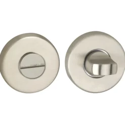 Impresso Rozet Rond Verdekt Modulair WC63 RVS 2stuks