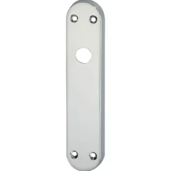 Impresso Schild Ovaal Blind Modulair Chroom 2stuks