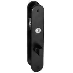 Impresso Schild Ovaal schroef Modulair 63 WC Aluminium Zwart 2stuks