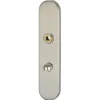 Impresso Schild Ovaal Verdekt Modulair WC63 RVS 2stuks