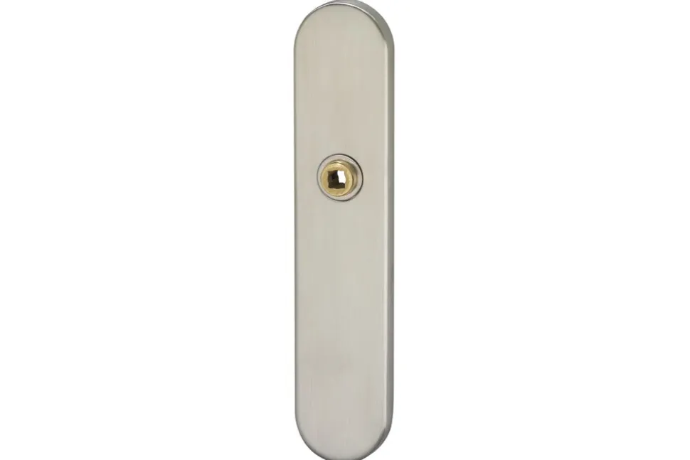 Impresso Schild Ovaal Verdekt Modulair Blind RVS 2stuks