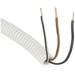 Installatiebuis flexibel 5/8'' met trekdraad 1x2,5 mm en 2x1,5 mm 100 meter