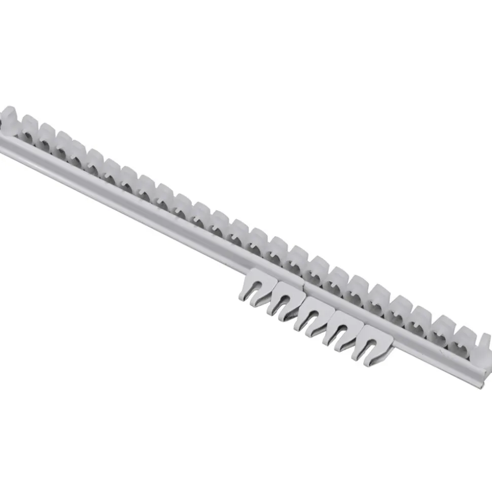 Intensions Gordijnrails complete set 210-400 cm PLUS rail wit