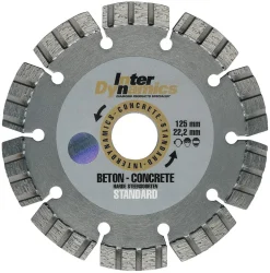 InterDynamics Beton Standard Diamantzaagblad 125mm