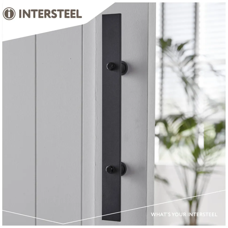 Intersteel handgreep 400x40 mm mat zwart