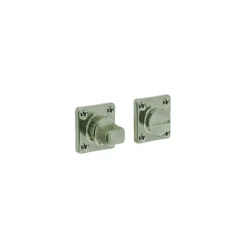 Intersteel Rozet Toilet-/Badkamersluiting 8mm Vierkant Basic Nikkel Mat