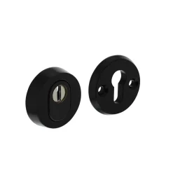 Intersteel SKG3 PC-veiligheid-Rozet diam. 60mm Met UTB Aluminium/Zwart