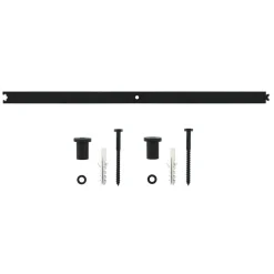 Intersteel tussenrail tbv schuifdeursysteem 90 cm mat zwart
