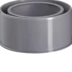 Inzetverloopstuk PVC wanddikte 3,2 mm Ø 110x80 mm t.b.v. binnenhuisriolering