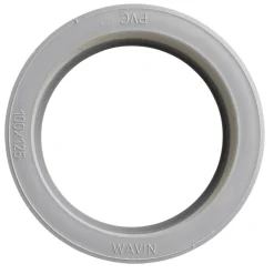 Inzetverloopstuk PVC wanddikte 3,2 mm Ø 125x100 mm t.b.v. binnenhuisriolering