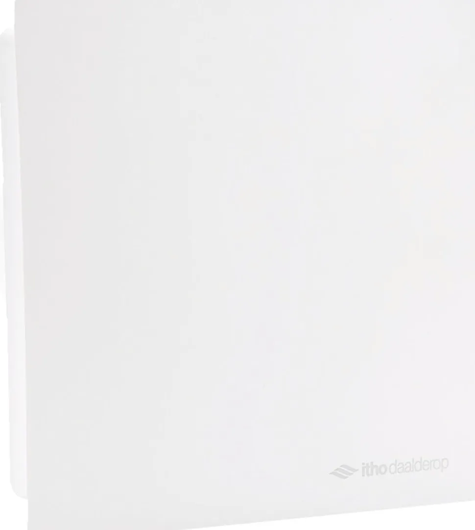 Itho-Daalderop Toilet Douche Ventilator 2SH-53-00356 met Timer 2 Standen Wit
