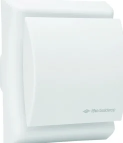Itho-Daalderop Toilet Douche Ventilator met Timer Wit 53-00351