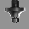 JSO-TR Afrondfrees HW Radius 9,5 mm, schacht 8 mm