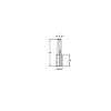 JSO-TR Groeffrees HW 10 mm, schacht 6 mm