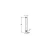 JSO-TR Holprofielfrees HW Radius 4,0 mm, schacht 8 mm