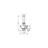 JSO-TR Lijstfrees HW Radius 4 mm, schacht 8 mm