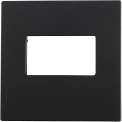 Jung A550 Afdekplaat TAE/UAE/USB Mat Zwart