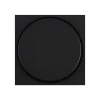 Jung A550 Centraalplaat/Knop Dimmer Mat Zwart